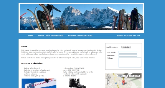 tvorba webových stránek