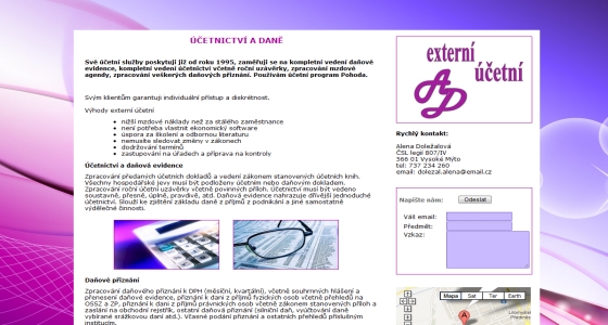 tvorba webových stránek